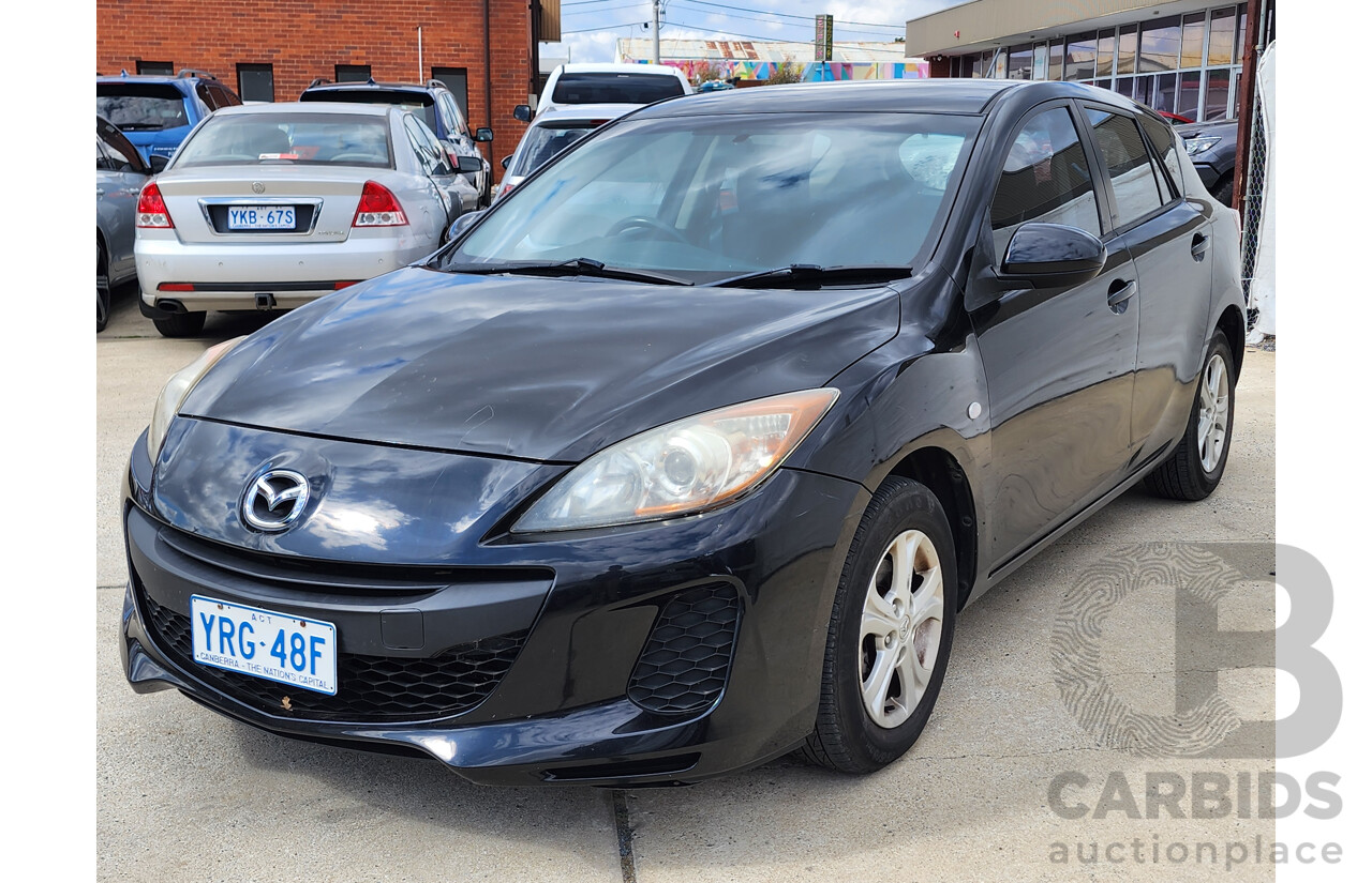 9/2011 Mazda Mazda3 NEO BL 10 UPGRADE 5d Hatchback Black 2.0L