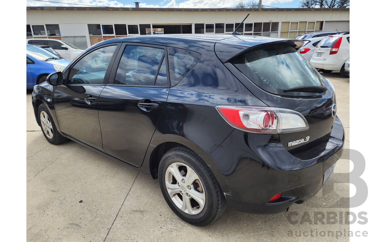 9/2011 Mazda Mazda3 NEO BL 10 UPGRADE 5d Hatchback Black 2.0L