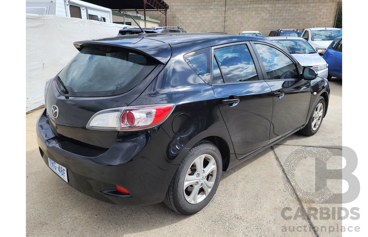 9/2011 Mazda Mazda3 NEO BL 10 UPGRADE 5d Hatchback Black 2.0L