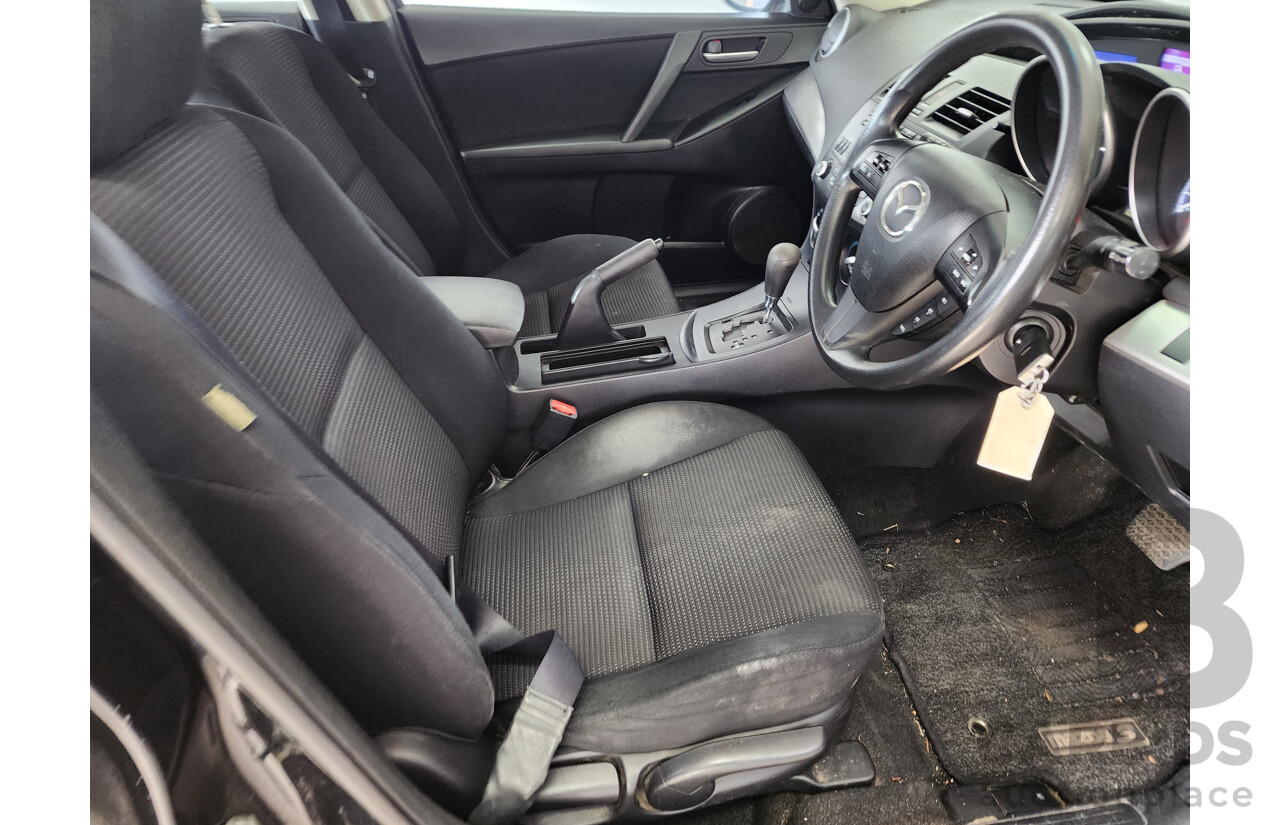 9/2011 Mazda Mazda3 NEO BL 10 UPGRADE 5d Hatchback Black 2.0L