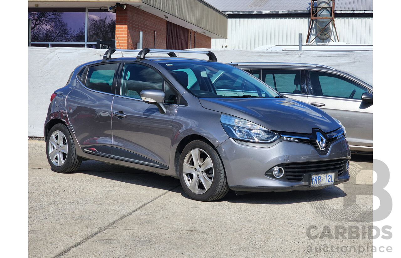 7/2014 Renault Clio Dynamique X98 5d Hatchback Grey 1.2L