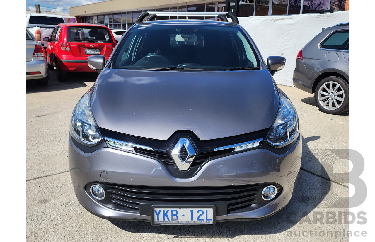 7/2014 Renault Clio Dynamique X98 5d Hatchback Grey 1.2L
