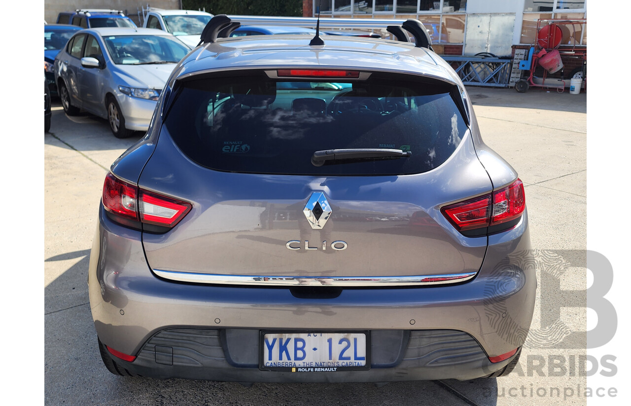7/2014 Renault Clio Dynamique X98 5d Hatchback Grey 1.2L