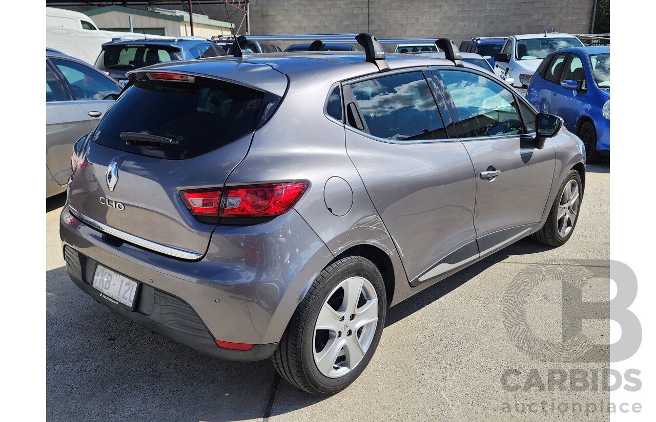7/2014 Renault Clio Dynamique X98 5d Hatchback Grey 1.2L