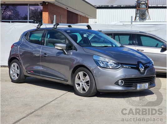7/2014 Renault Clio Dynamique X98 5d Hatchback Grey 1.2L