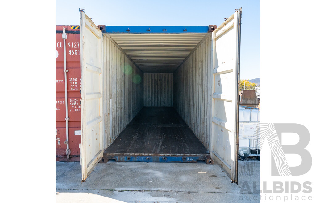 04/2007, 40Ft High Cube, Shipping Container - Blue