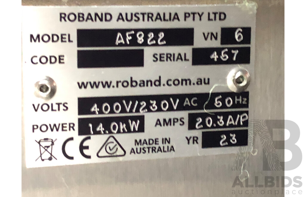 Austheat Stainless Steel 450mm Twin Pan Electric Deep Fryer