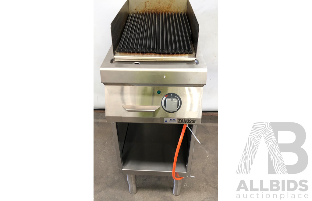 Zanussi Electric 400mm Freestanding Chargrill