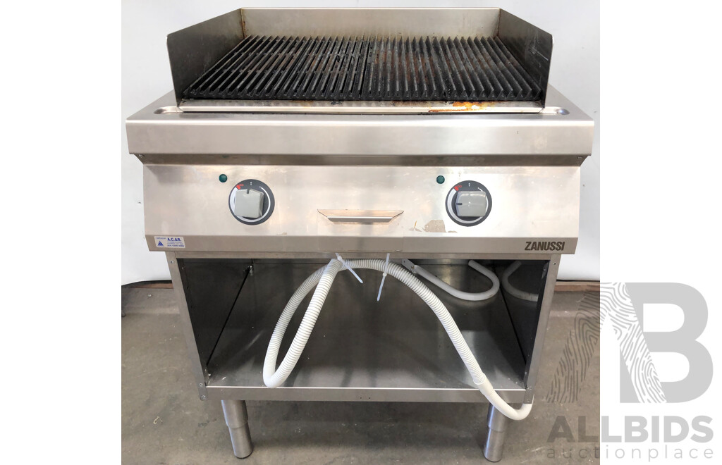Zanussi 800mm Electric Freestanding Chargrill