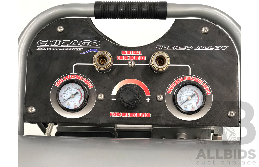 Chicago Air Aluminium Silenced 20L Air Compressor