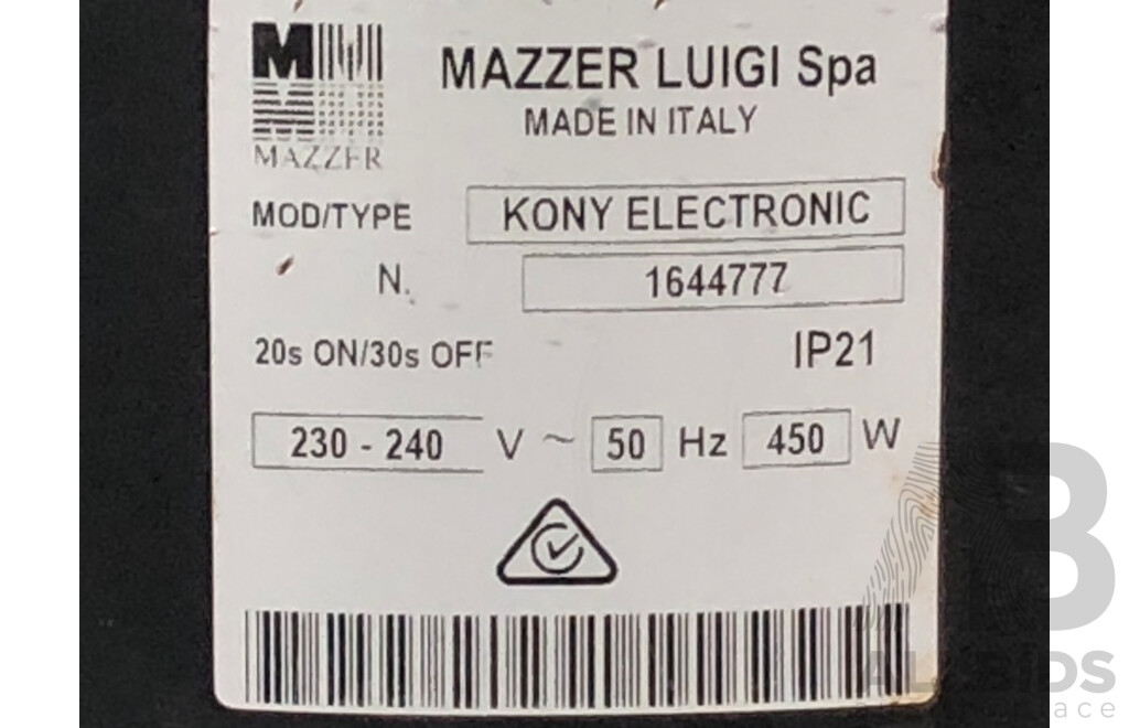 Mazzer Luigi SPA Professional Coffee Grinder