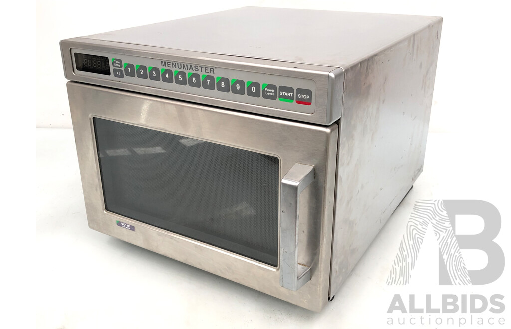 Menumaster 1100Watt Commercial Microwave Oven