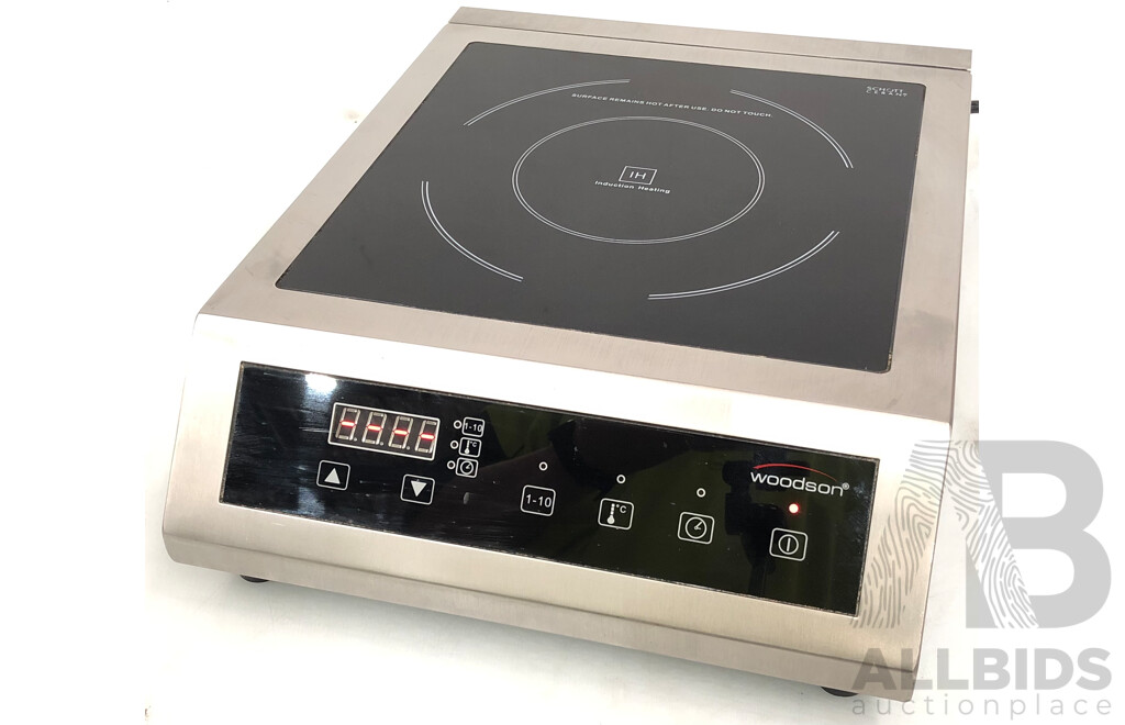 Woodson 2.4kW Single Induction Benchtop Cooker