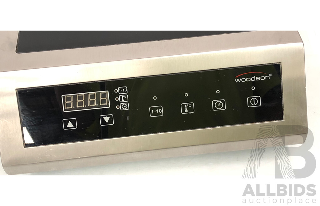 Woodson 2.4kW Single Induction Benchtop Cooker