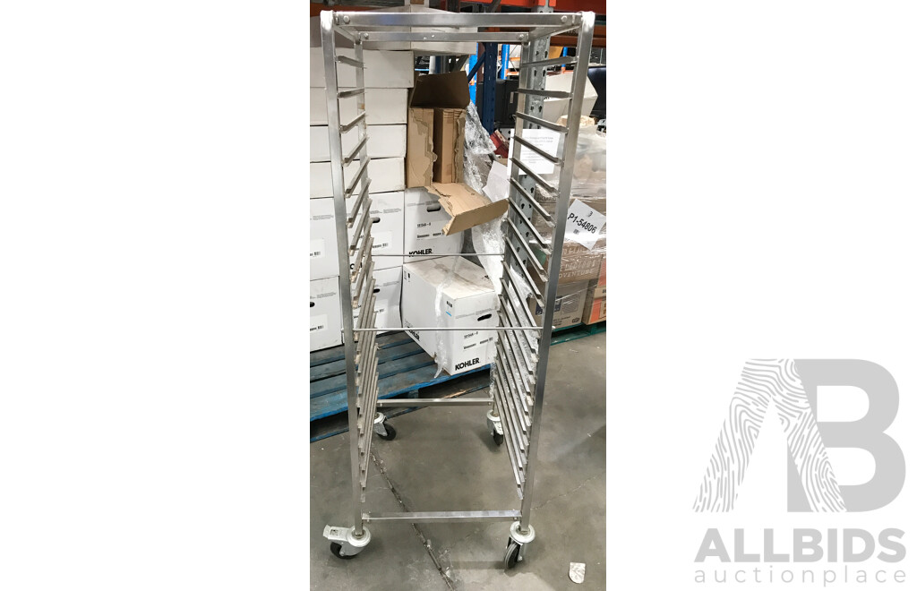 Stainless Steel Kitchen Rack Trolley