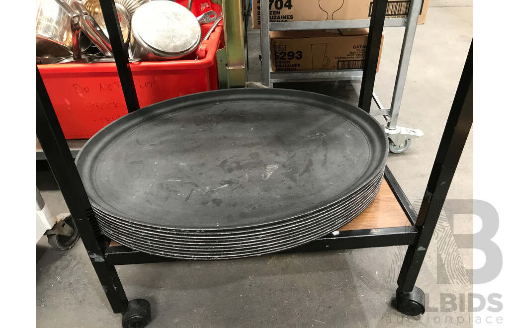 Bulk Lot of Assorted Food Service Ware, Equipment, and Furniture