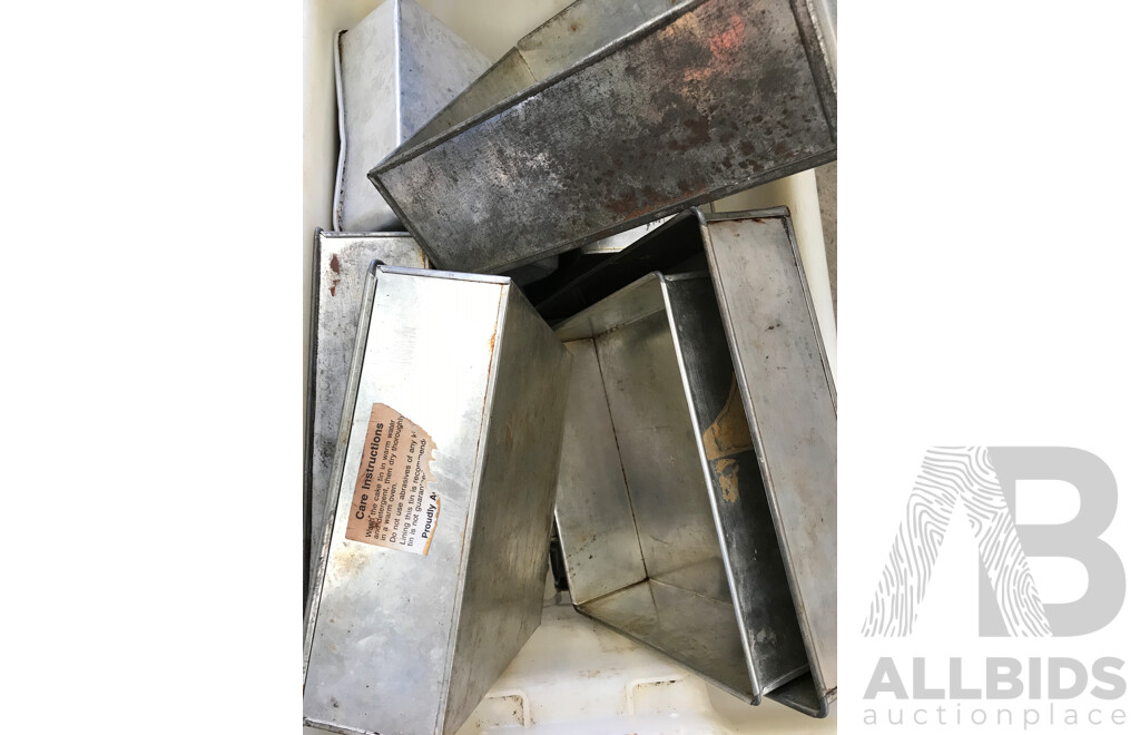 Assorted Baking Pans, Trays, and Other Equipment