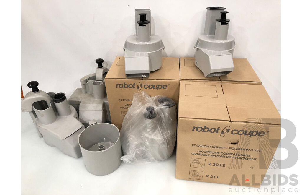 Robot Coupe Vegetable Processor Attachments and Accessories