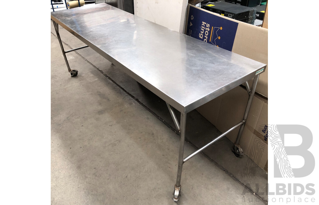 Commercial Stainless Steel Bench