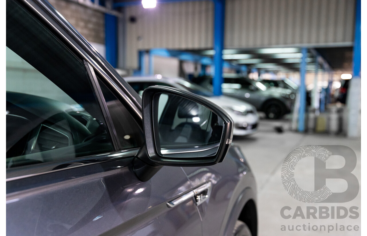 02/2020 Volkswagen Tiguan Highline Allspace R-Line Package 162 TSI (AWD) 5NA MY20 4d Wagon Platinum Grey Metallic Turbo 2.0L - 7 Seater