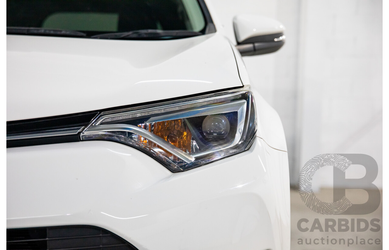 12/2016 Toyota RAV4 GXL (FWD) ZSA42R MY17 4d Wagon Glacier White 2.0L
