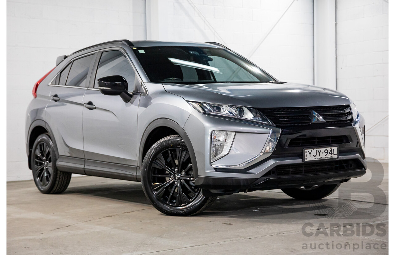11/2019 Mitsubishi Eclipse Cross Black Edition (2WD) FWD YA MY19 4D Wagon Titanium Grey Metallic Turbo 1.5L