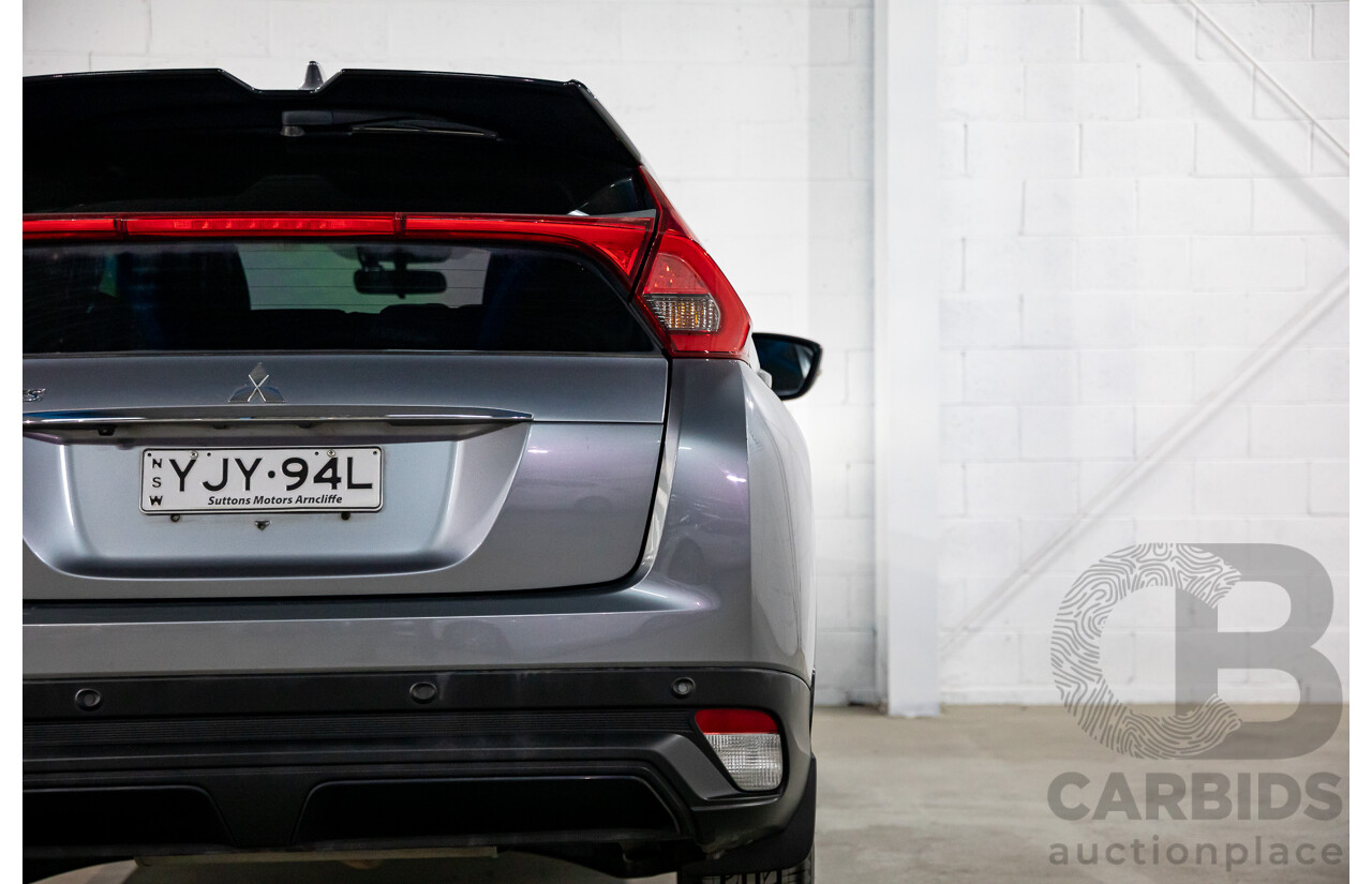 11/2019 Mitsubishi Eclipse Cross Black Edition (2WD) FWD YA MY19 4D Wagon Titanium Grey Metallic Turbo 1.5L