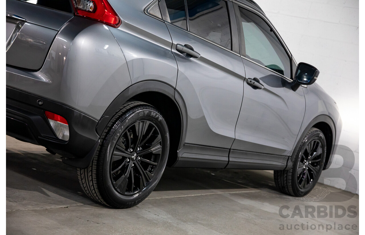 11/2019 Mitsubishi Eclipse Cross Black Edition (2WD) FWD YA MY19 4D Wagon Titanium Grey Metallic Turbo 1.5L