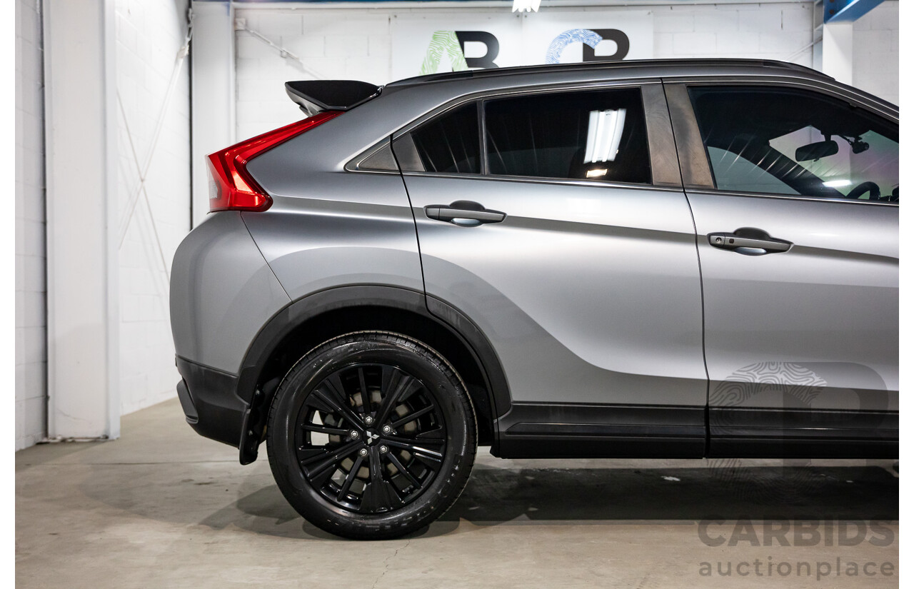 11/2019 Mitsubishi Eclipse Cross Black Edition (2WD) FWD YA MY19 4D Wagon Titanium Grey Metallic Turbo 1.5L