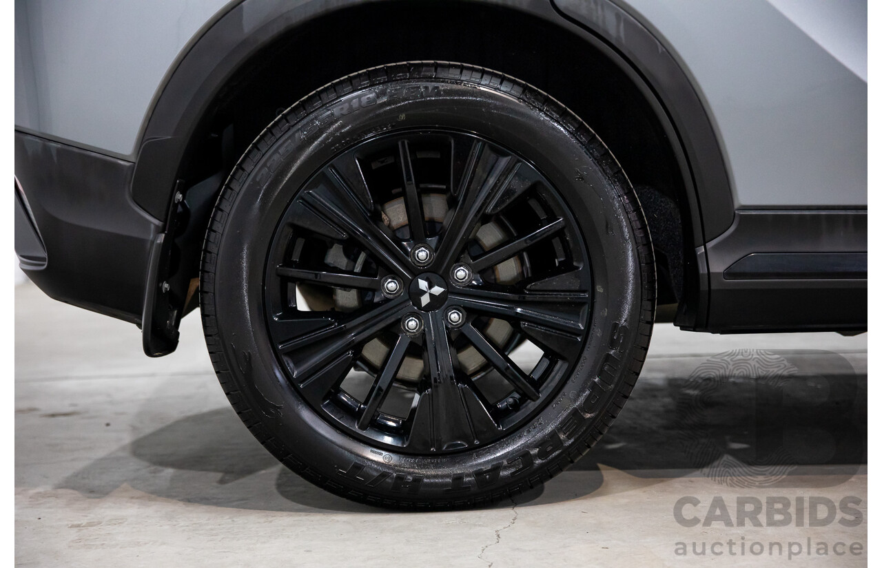 11/2019 Mitsubishi Eclipse Cross Black Edition (2WD) FWD YA MY19 4D Wagon Titanium Grey Metallic Turbo 1.5L