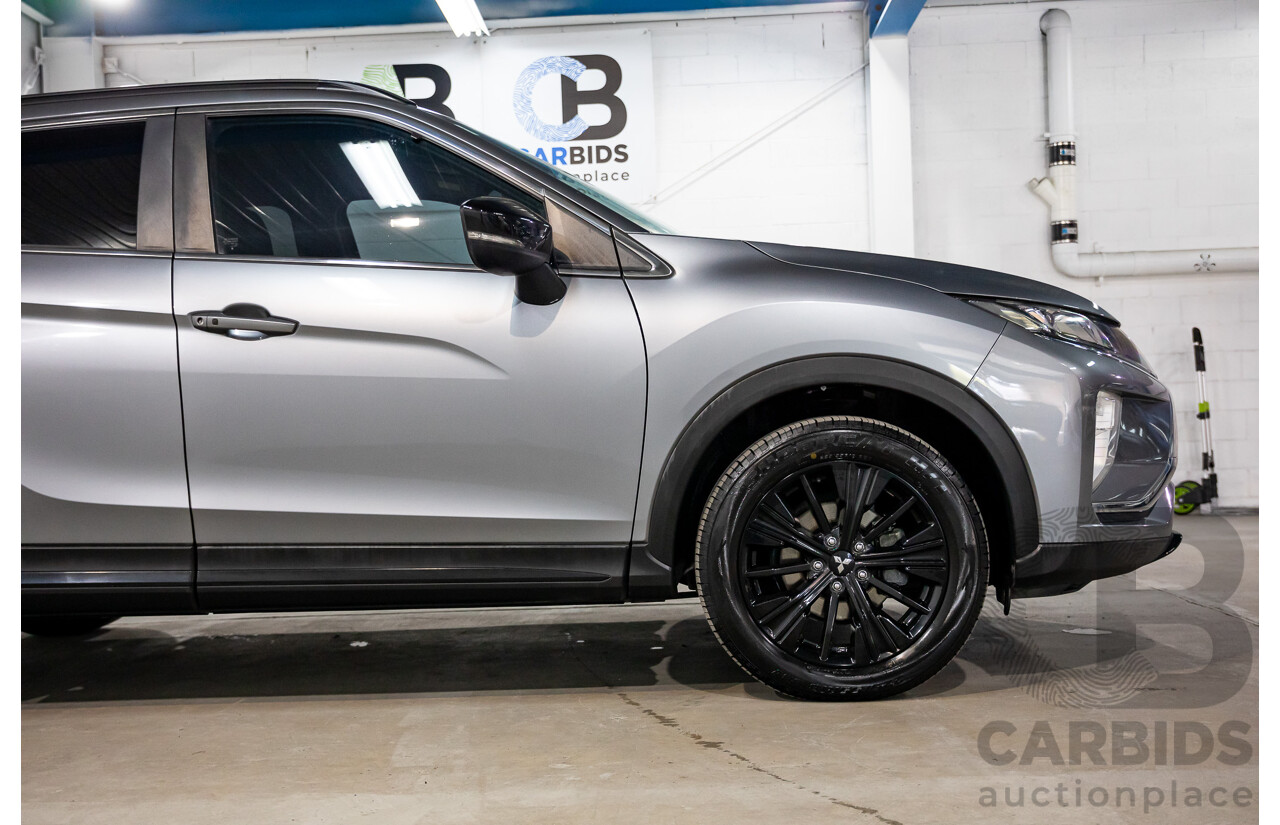 11/2019 Mitsubishi Eclipse Cross Black Edition (2WD) FWD YA MY19 4D Wagon Titanium Grey Metallic Turbo 1.5L