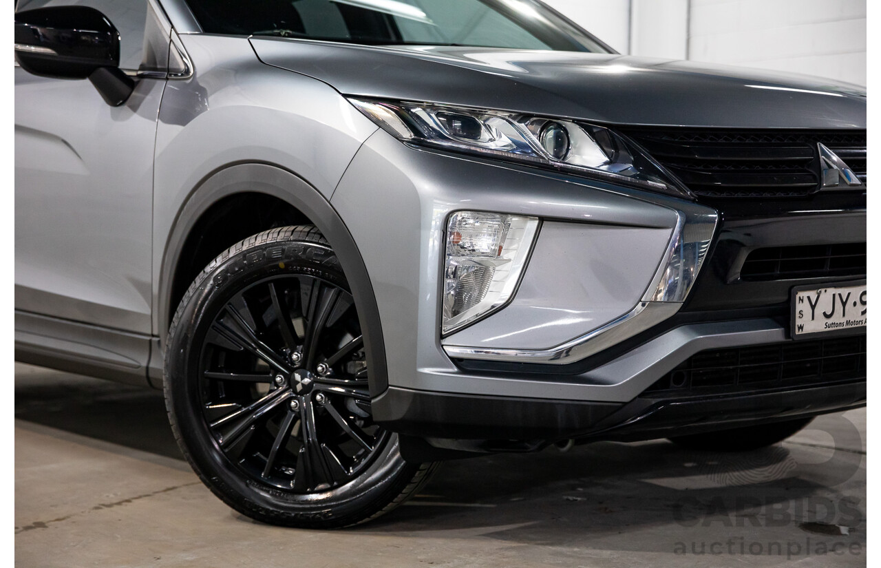 11/2019 Mitsubishi Eclipse Cross Black Edition (2WD) FWD YA MY19 4D Wagon Titanium Grey Metallic Turbo 1.5L