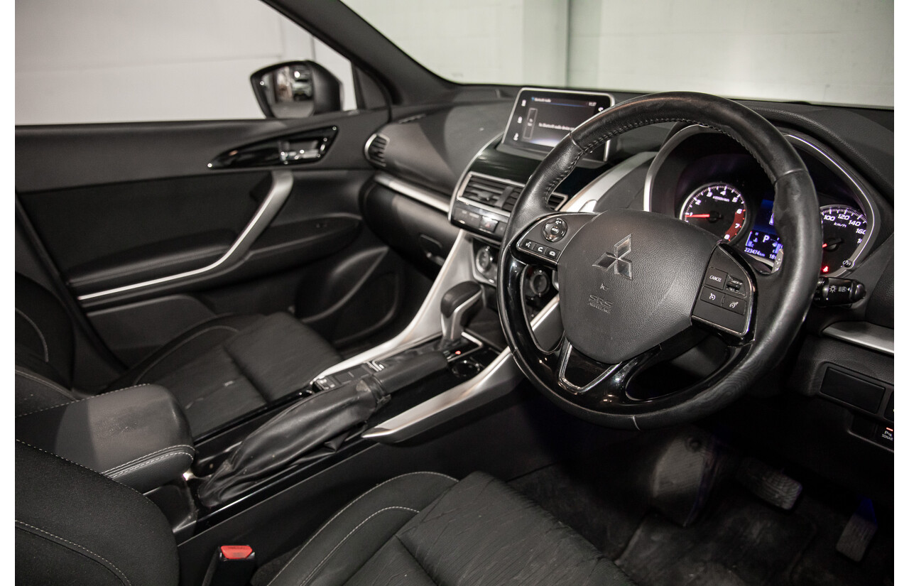 11/2019 Mitsubishi Eclipse Cross Black Edition (2WD) FWD YA MY19 4D Wagon Titanium Grey Metallic Turbo 1.5L