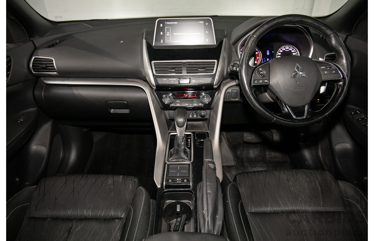 11/2019 Mitsubishi Eclipse Cross Black Edition (2WD) FWD YA MY19 4D Wagon Titanium Grey Metallic Turbo 1.5L