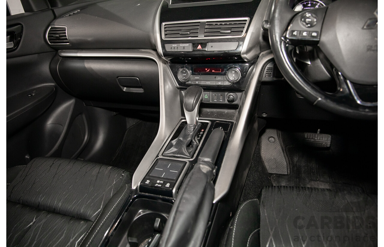 11/2019 Mitsubishi Eclipse Cross Black Edition (2WD) FWD YA MY19 4D Wagon Titanium Grey Metallic Turbo 1.5L