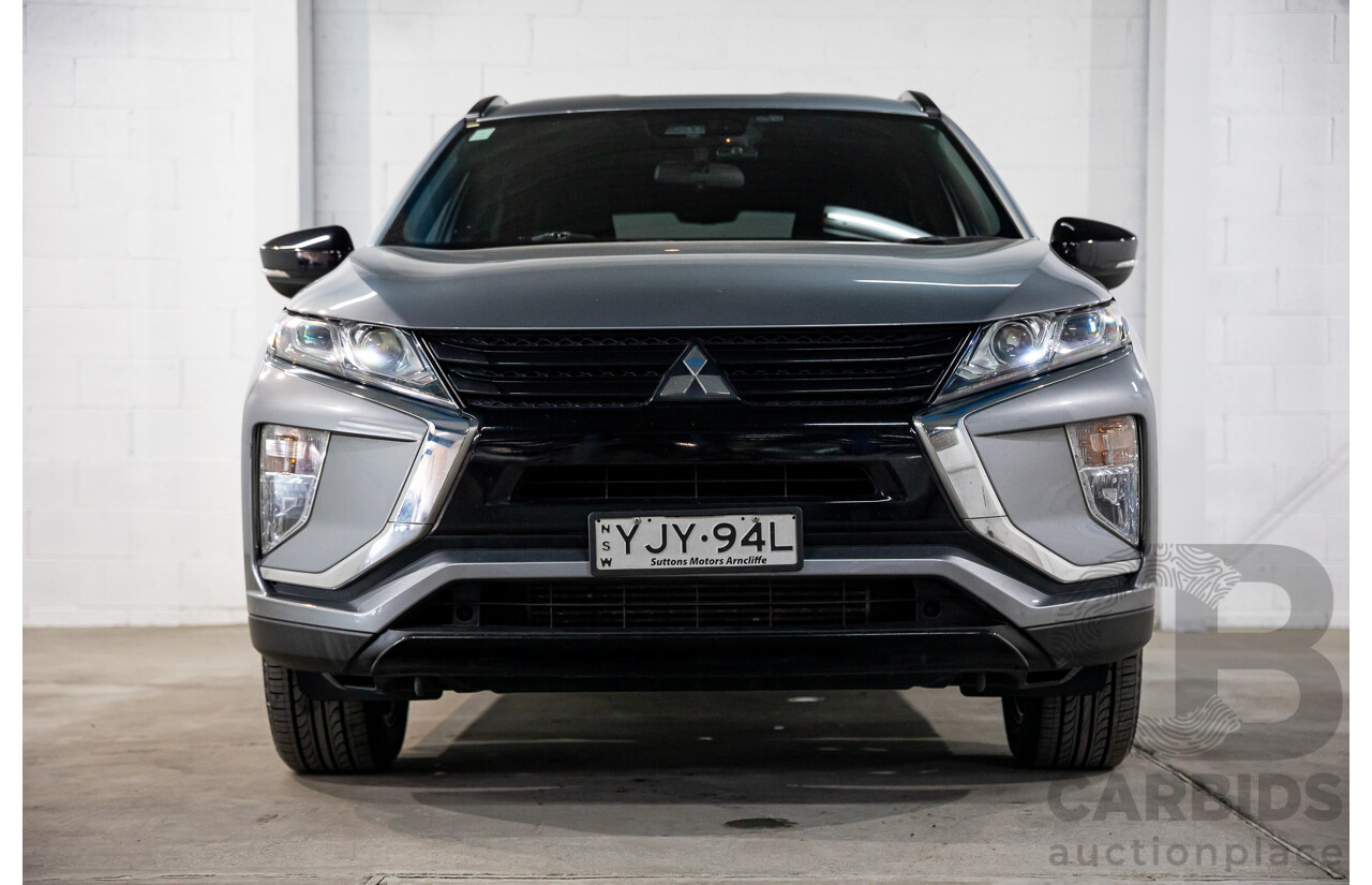 11/2019 Mitsubishi Eclipse Cross Black Edition (2WD) FWD YA MY19 4D Wagon Titanium Grey Metallic Turbo 1.5L