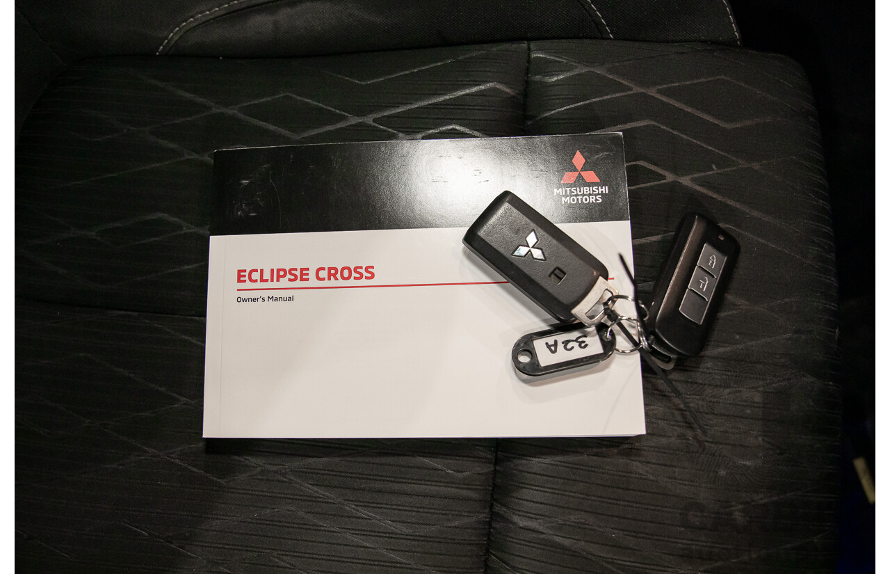 11/2019 Mitsubishi Eclipse Cross Black Edition (2WD) FWD YA MY19 4D Wagon Titanium Grey Metallic Turbo 1.5L