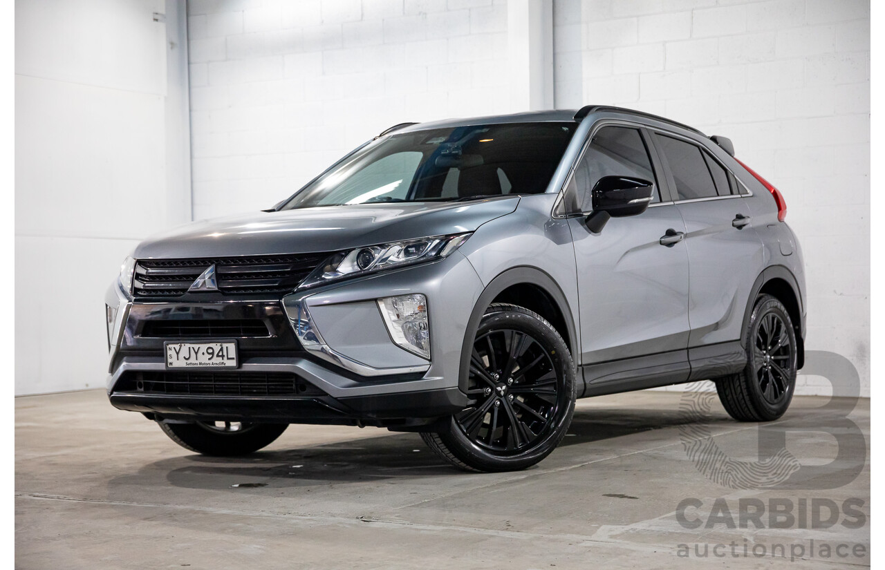 11/2019 Mitsubishi Eclipse Cross Black Edition (2WD) FWD YA MY19 4D Wagon Titanium Grey Metallic Turbo 1.5L