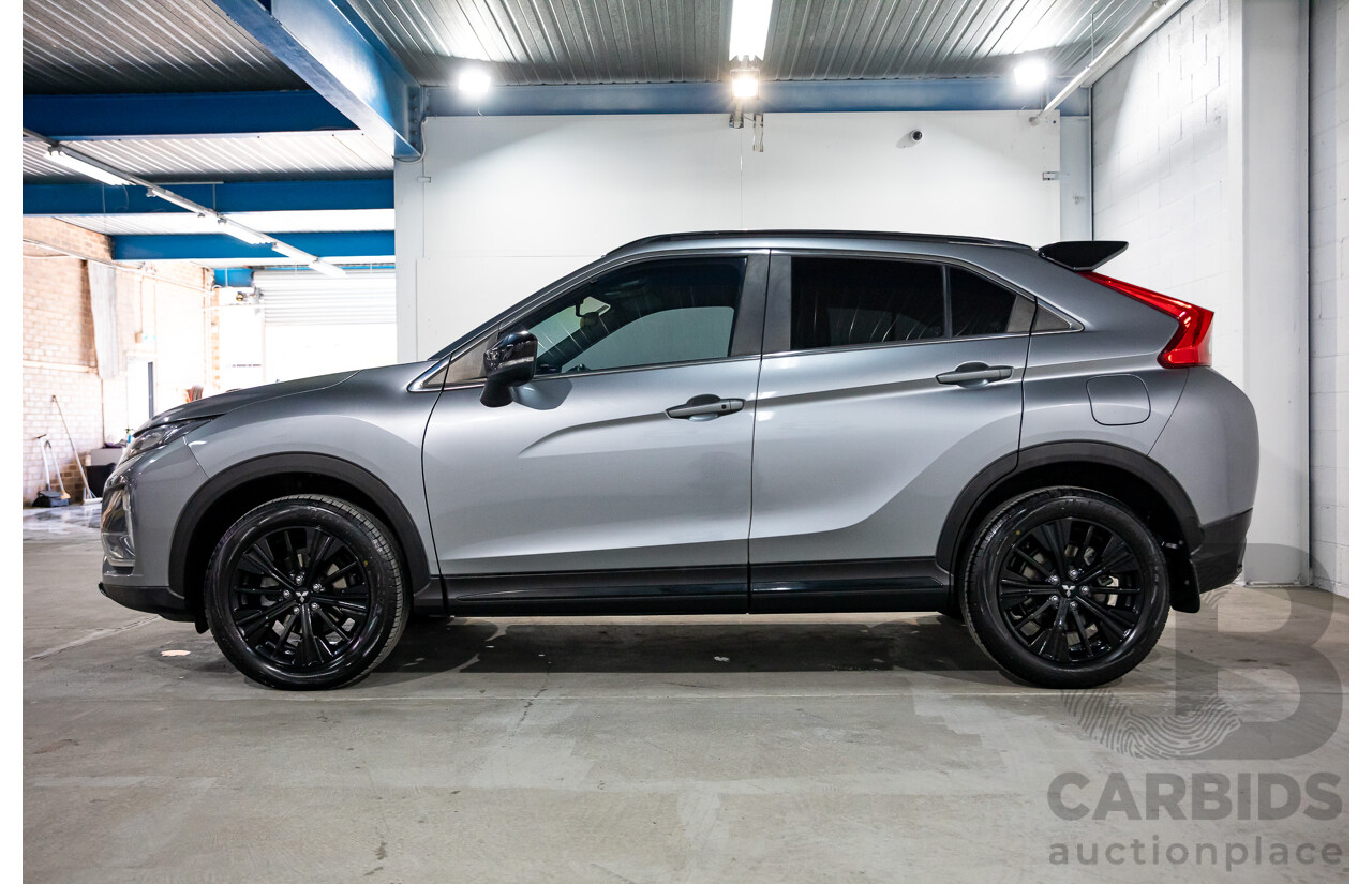 11/2019 Mitsubishi Eclipse Cross Black Edition (2WD) FWD YA MY19 4D Wagon Titanium Grey Metallic Turbo 1.5L