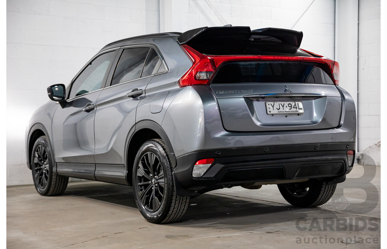 11/2019 Mitsubishi Eclipse Cross Black Edition (2WD) FWD YA MY19 4D Wagon Titanium Grey Metallic Turbo 1.5L