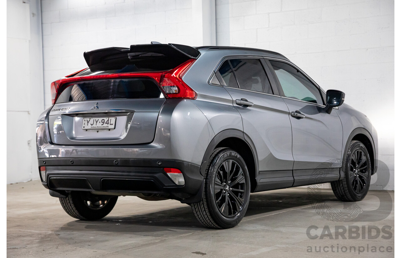 11/2019 Mitsubishi Eclipse Cross Black Edition (2WD) FWD YA MY19 4D Wagon Titanium Grey Metallic Turbo 1.5L
