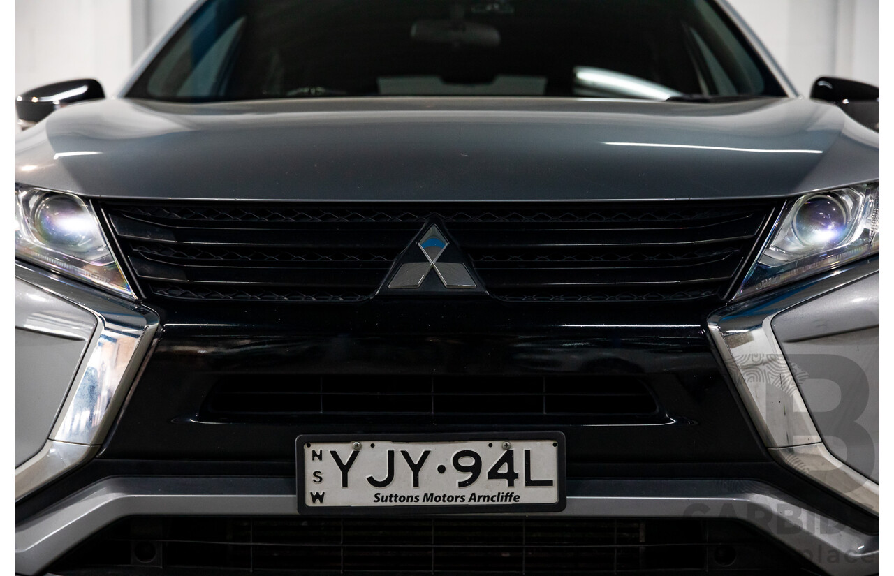 11/2019 Mitsubishi Eclipse Cross Black Edition (2WD) FWD YA MY19 4D Wagon Titanium Grey Metallic Turbo 1.5L