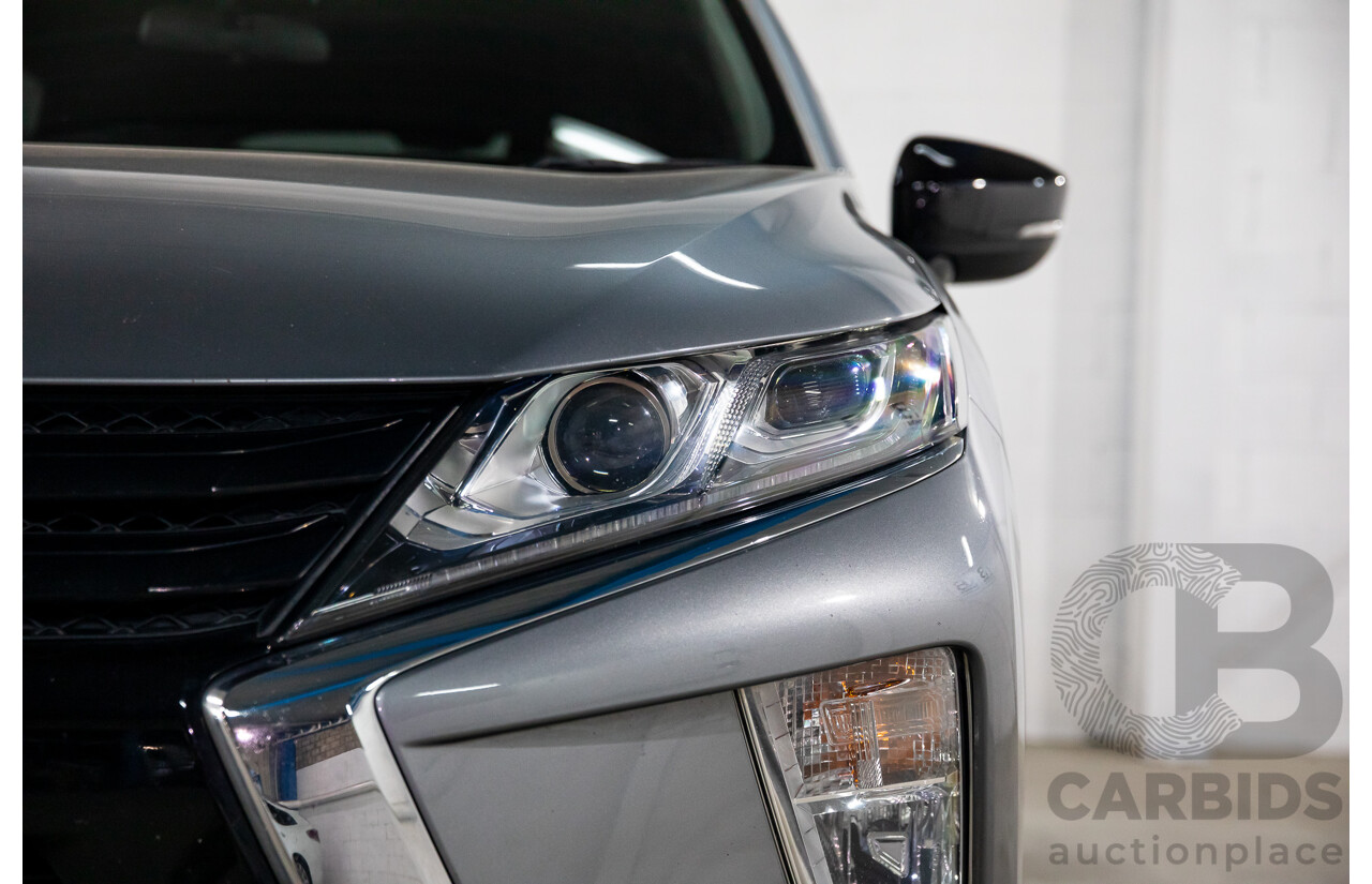 11/2019 Mitsubishi Eclipse Cross Black Edition (2WD) FWD YA MY19 4D Wagon Titanium Grey Metallic Turbo 1.5L