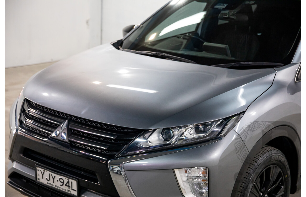 11/2019 Mitsubishi Eclipse Cross Black Edition (2WD) FWD YA MY19 4D Wagon Titanium Grey Metallic Turbo 1.5L