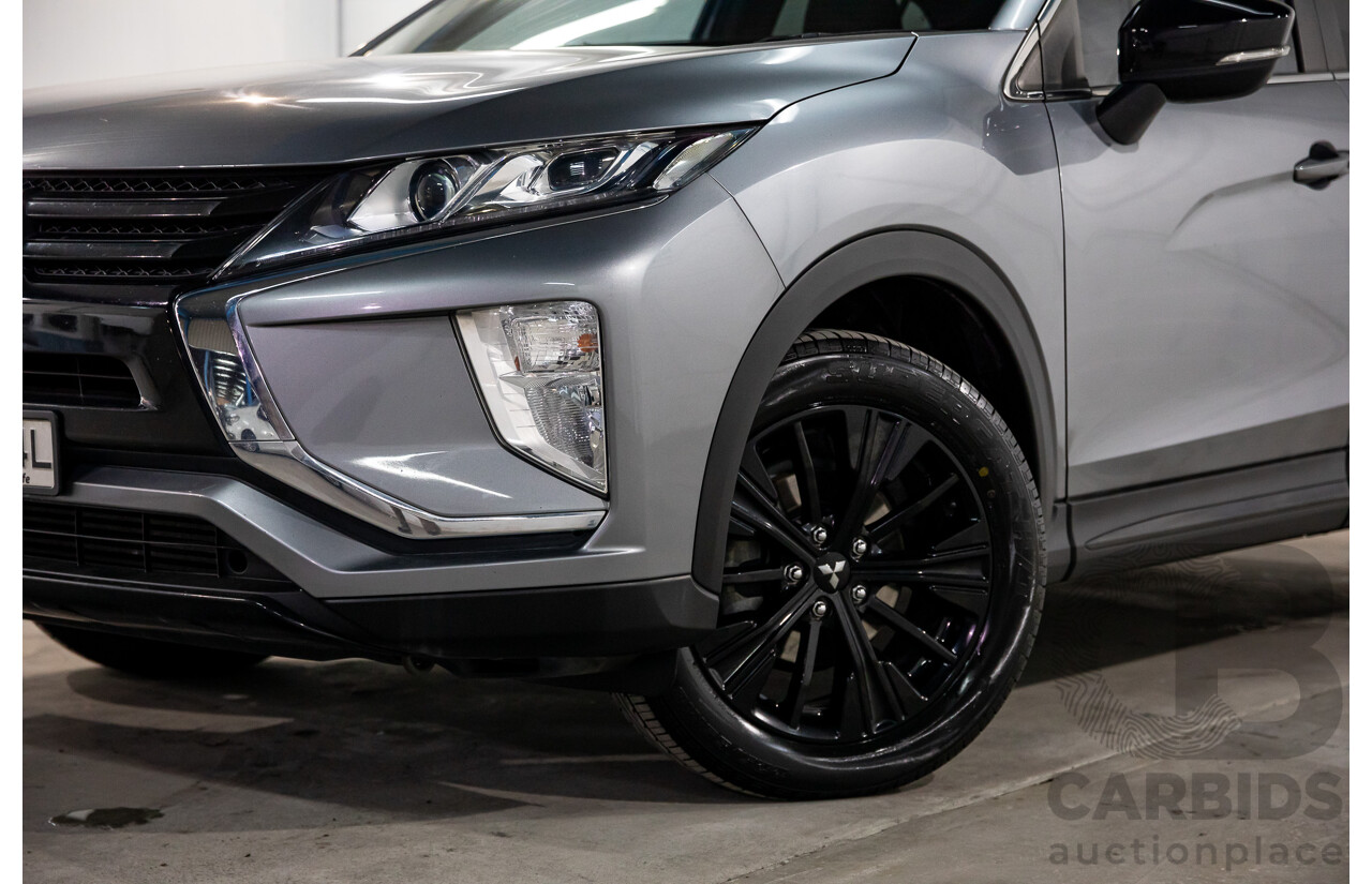 11/2019 Mitsubishi Eclipse Cross Black Edition (2WD) FWD YA MY19 4D Wagon Titanium Grey Metallic Turbo 1.5L