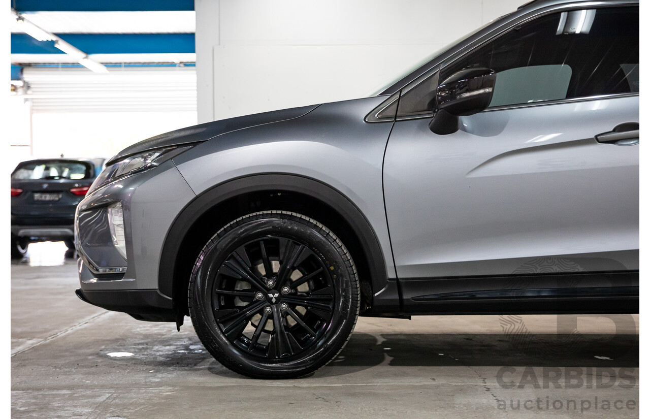 11/2019 Mitsubishi Eclipse Cross Black Edition (2WD) FWD YA MY19 4D Wagon Titanium Grey Metallic Turbo 1.5L