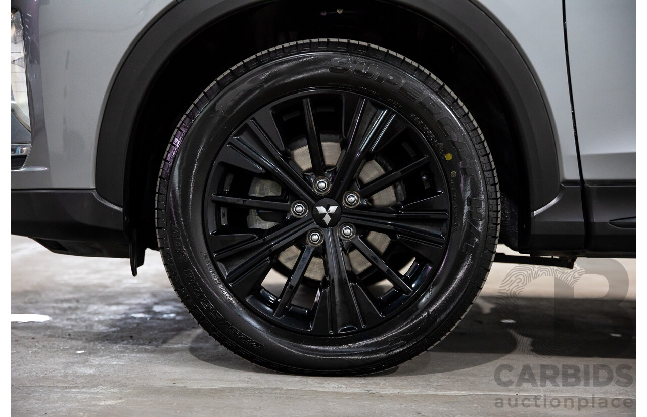 11/2019 Mitsubishi Eclipse Cross Black Edition (2WD) FWD YA MY19 4D Wagon Titanium Grey Metallic Turbo 1.5L