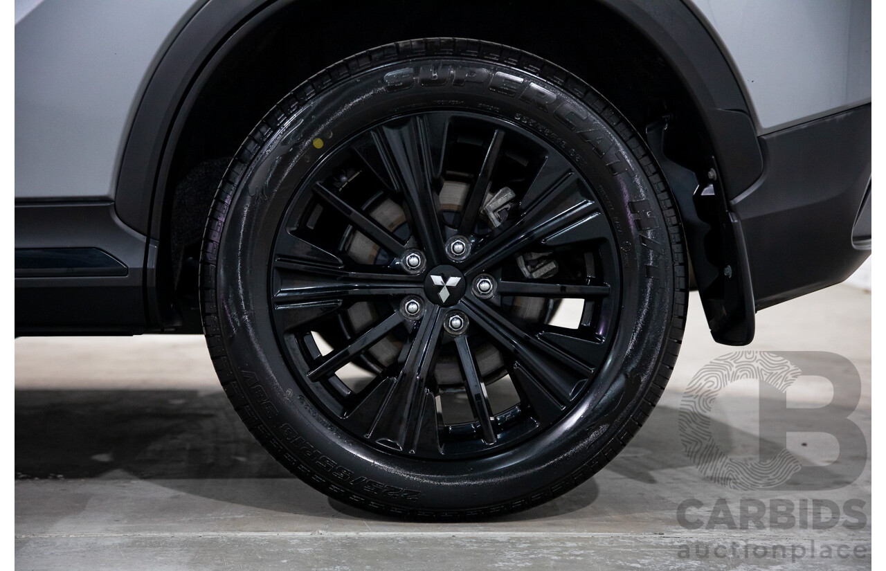 11/2019 Mitsubishi Eclipse Cross Black Edition (2WD) FWD YA MY19 4D Wagon Titanium Grey Metallic Turbo 1.5L