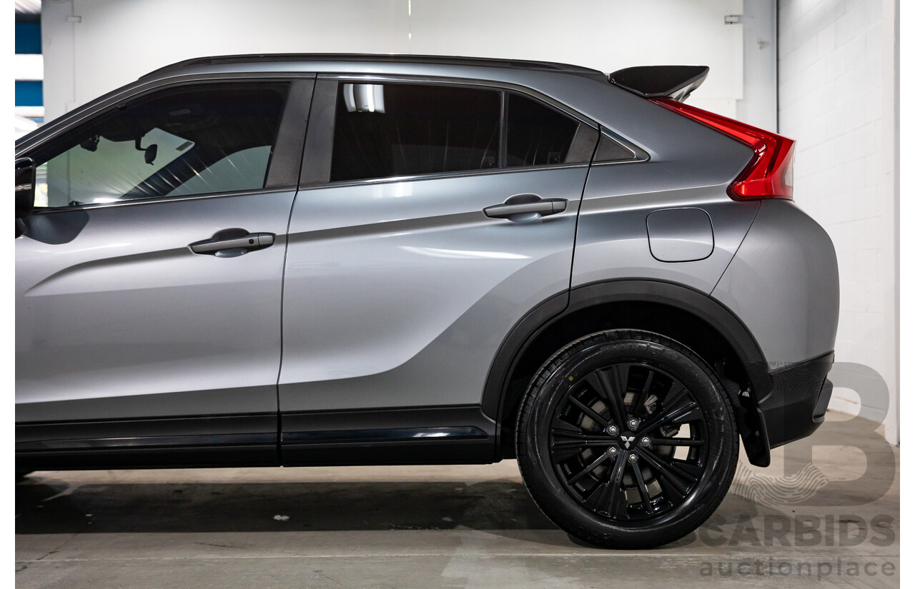 11/2019 Mitsubishi Eclipse Cross Black Edition (2WD) FWD YA MY19 4D Wagon Titanium Grey Metallic Turbo 1.5L