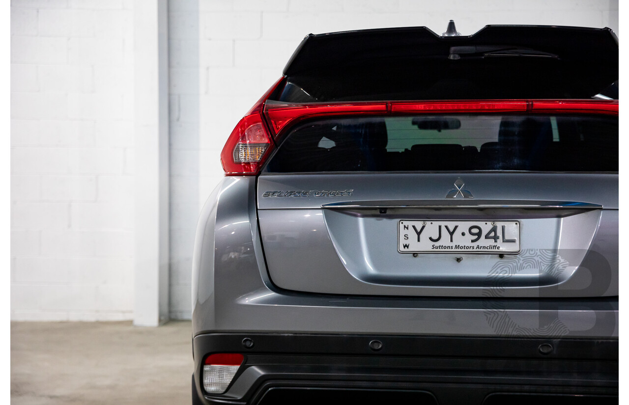 11/2019 Mitsubishi Eclipse Cross Black Edition (2WD) FWD YA MY19 4D Wagon Titanium Grey Metallic Turbo 1.5L